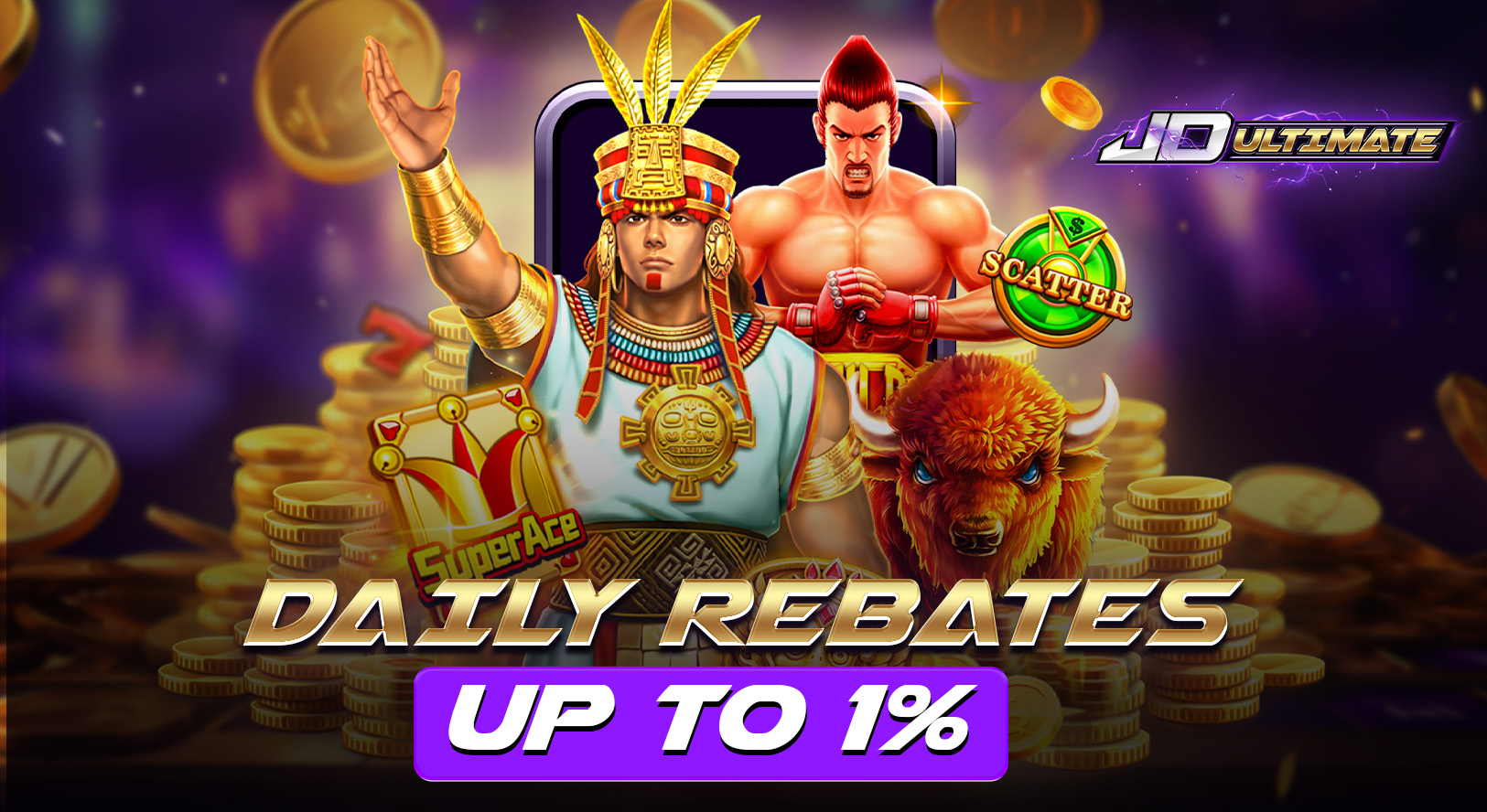 JD Ultimate Daily Rebates up to 1%